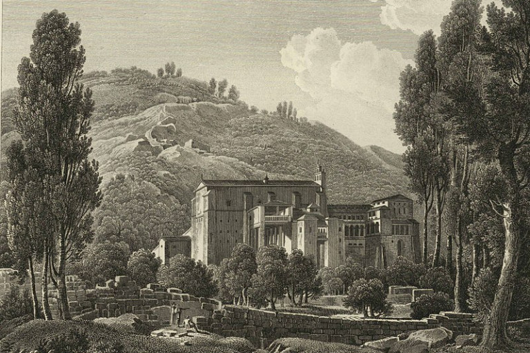 Monasterio a comienzos del siglo XIX y Apartamento TurÃ­stico Montesol en CÃ¡ceres
