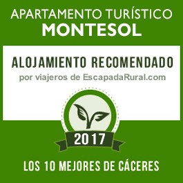 Apartamento Montesol en CÃ¡ceres, alojamiento recomendado en Escapada Rural